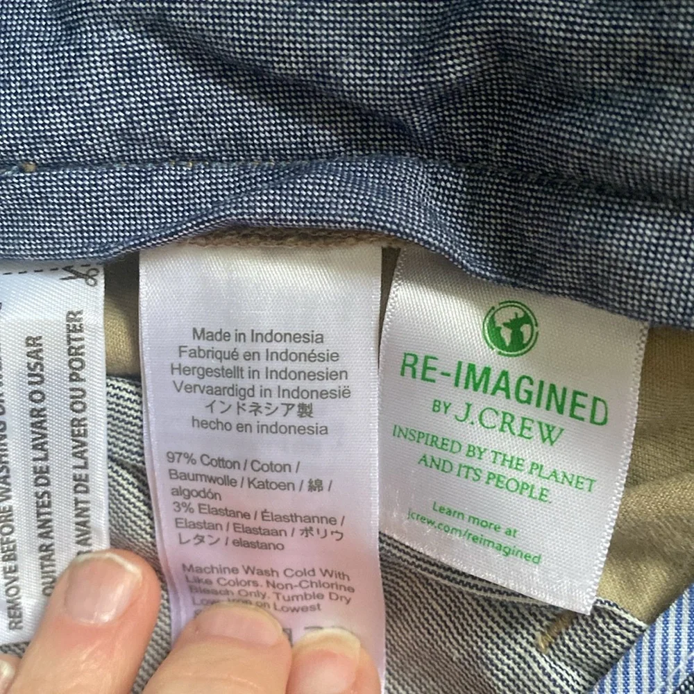 J. Crew khaki pants NWOT